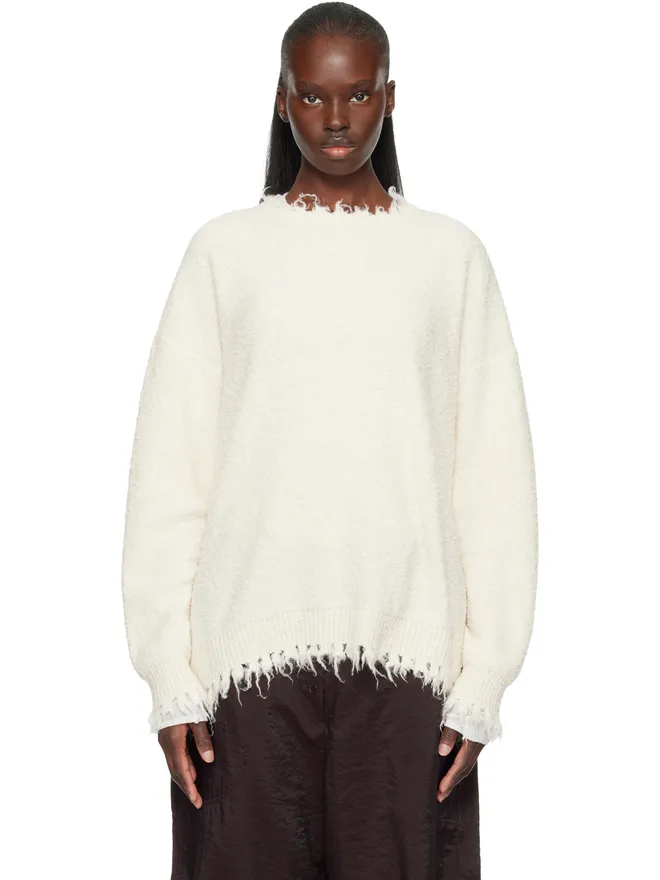 Lauren Manoogian Lauren Manoogian Fray クルーネックセーターの商品画像