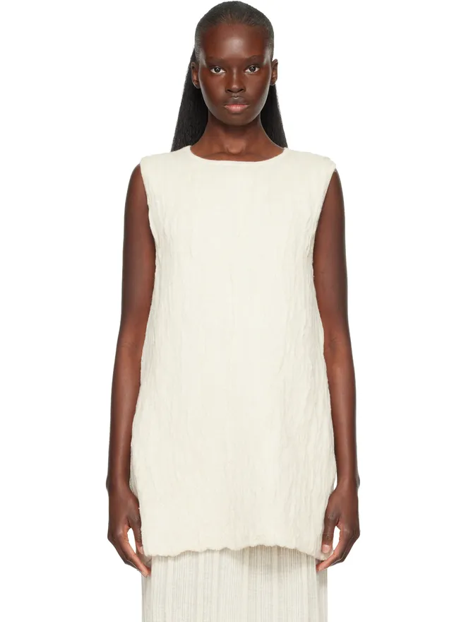 Lauren Manoogian Lauren Manoogian Gauze Apron Shell タンクトップの商品画像