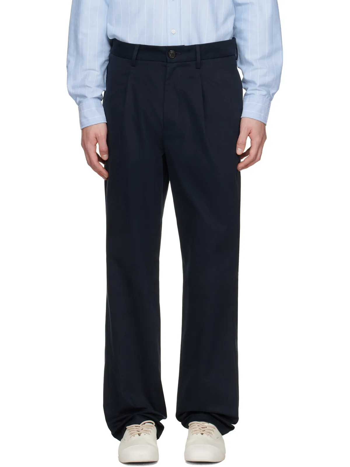 Noah NYC Sanded Twill タックパンツ - 画像1