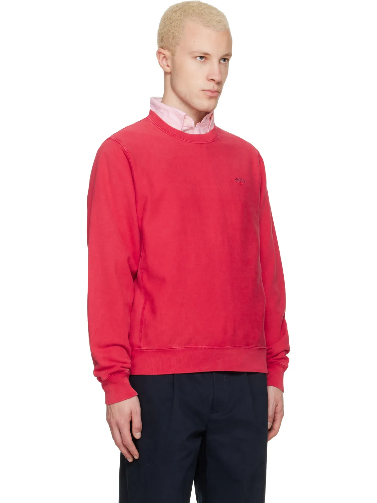 Noah NYC Salt Wash Classic クルーネック スウェットシャツ - 画像2