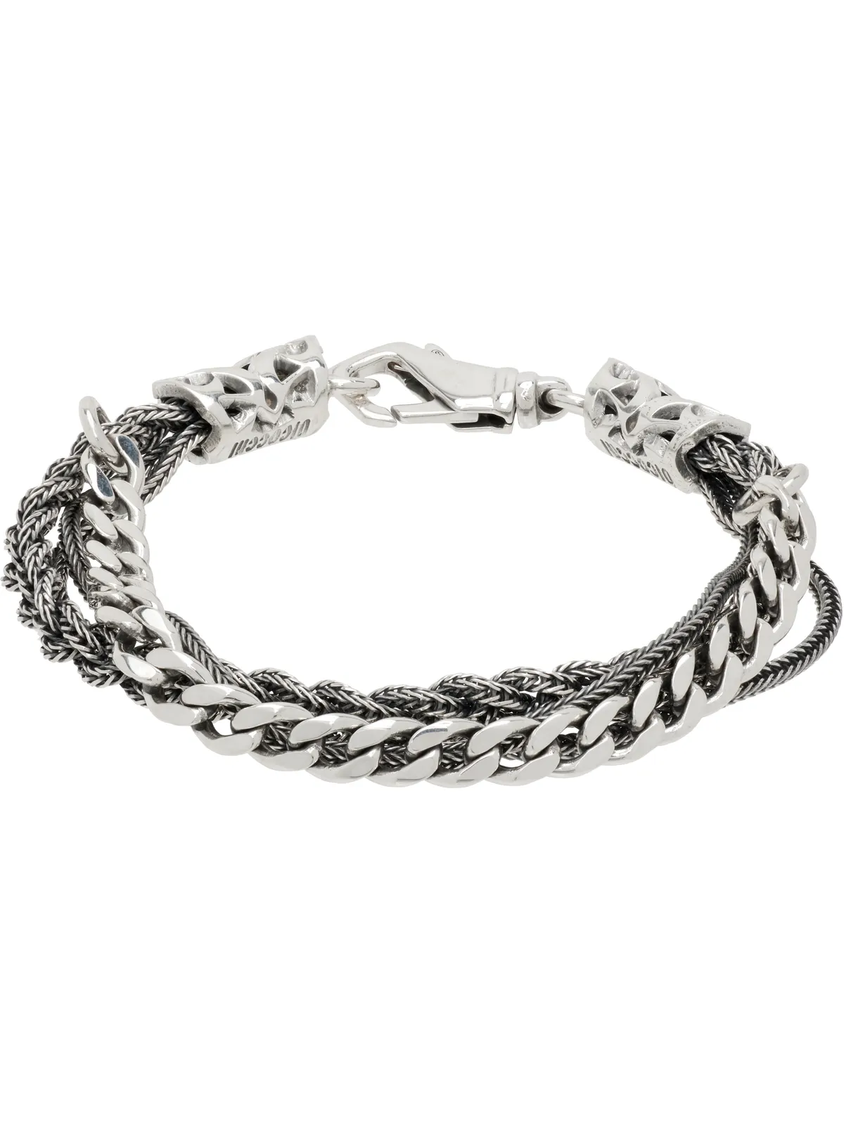 Emanuele Bicocchi Chain & Braided ブレスレット - 画像1