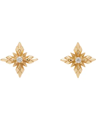 Emanuele Bicocchi Stella Ventis Crystal ピアス - サムネイル1