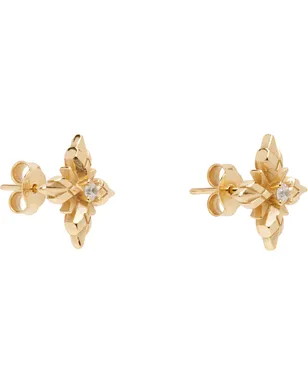 Emanuele Bicocchi Stella Ventis Crystal ピアス - サムネイル2