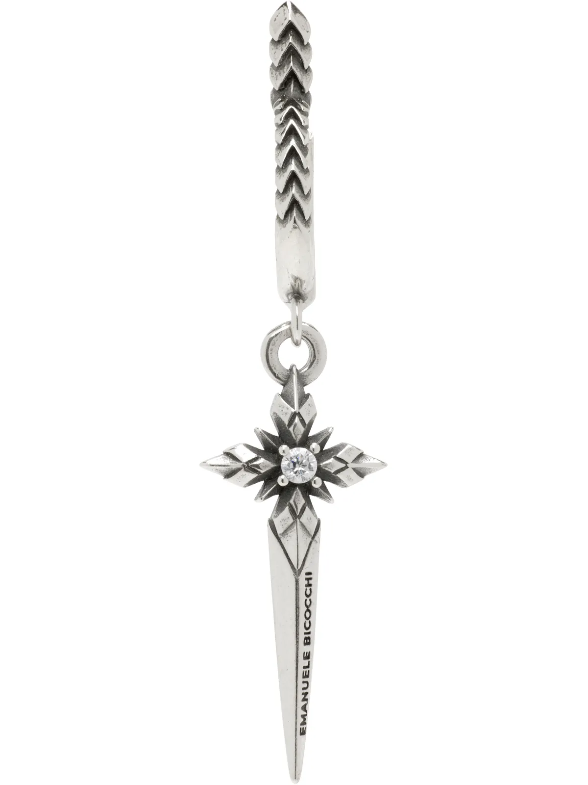 Emanuele Bicocchi Stella Ventis Dagger シングルピアス - 画像1