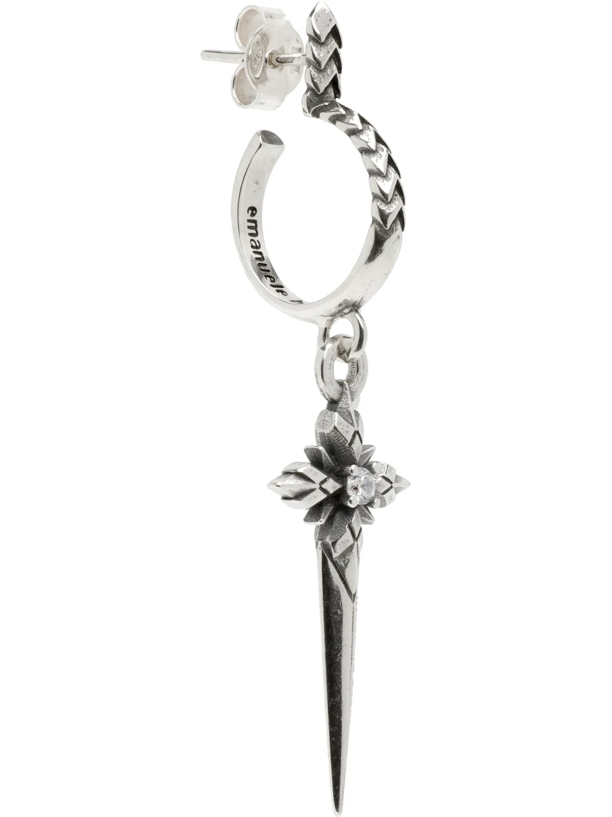 Emanuele Bicocchi Stella Ventis Dagger シングルピアス - 画像2