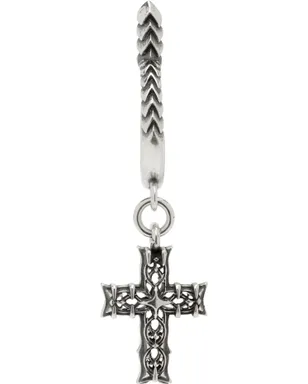 Emanuele Bicocchi Reissue Notre-Dame Cross シングルピアス - サムネイル1