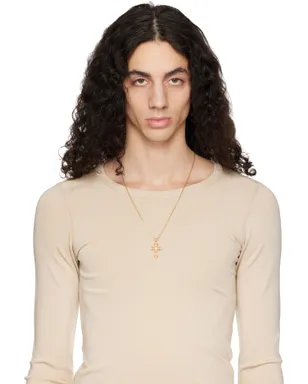 Emanuele Bicocchi Small Avelli Cross ネックレス - サムネイル2