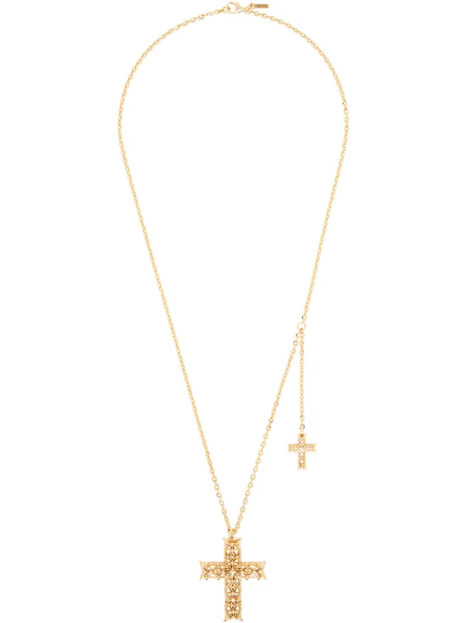 Emanuele Bicocchi Emanuele Bicocchi Notre-Dame Cross & Side Cross ネックレスの商品画像