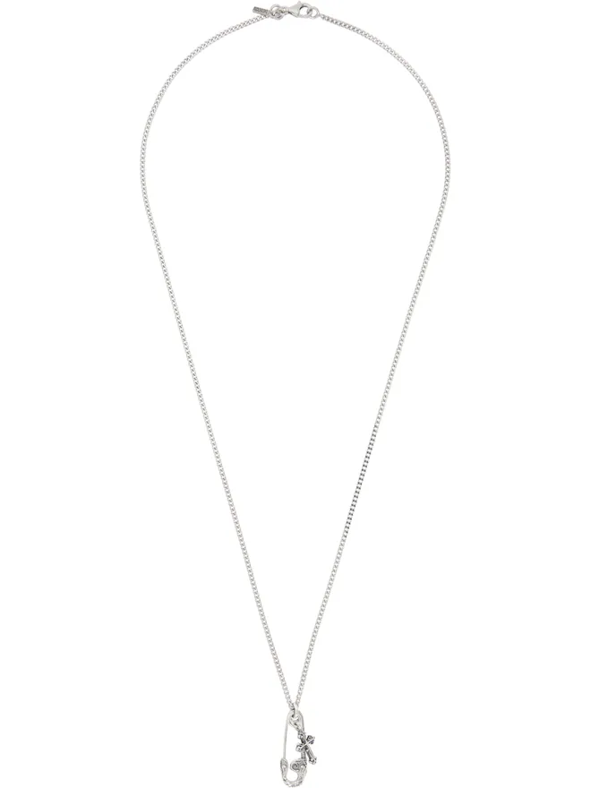 Emanuele Bicocchi Emanuele Bicocchi Pin & Cross Pendant ネックレスの商品画像