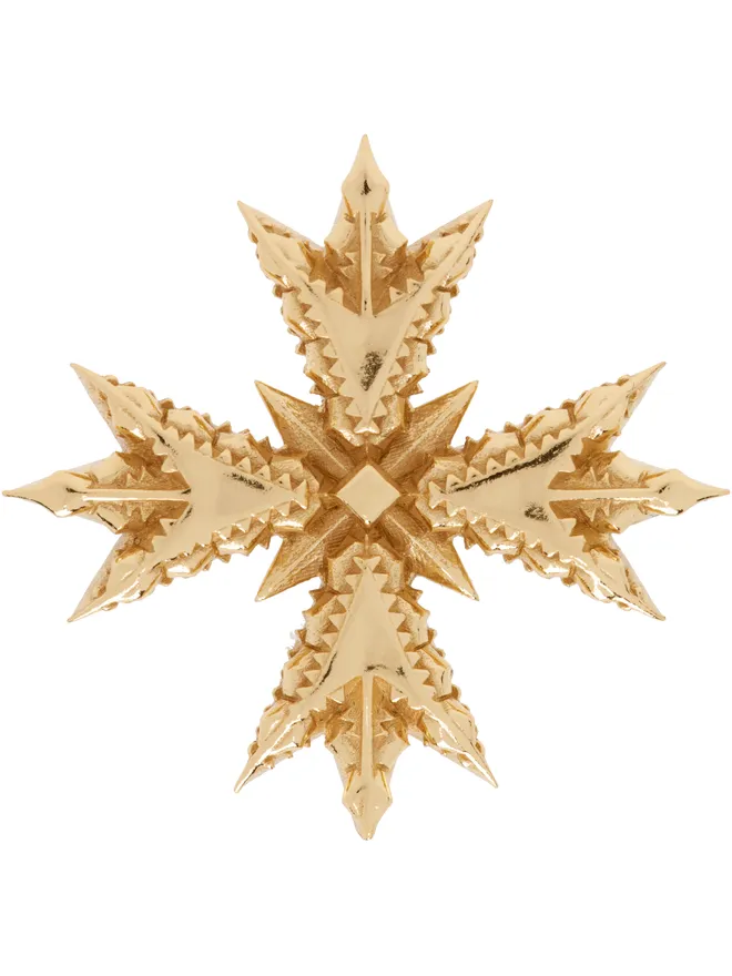 Emanuele Bicocchi Emanuele Bicocchi Gold Crest ブローチの商品画像