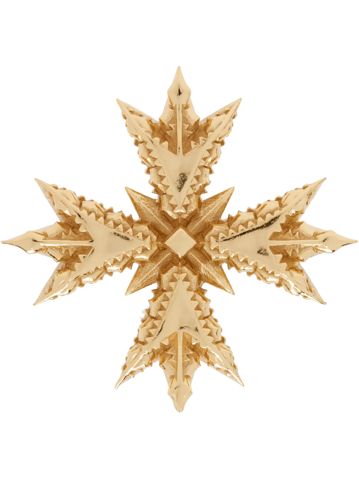 Emanuele Bicocchi Gold Crest ブローチ - 画像1