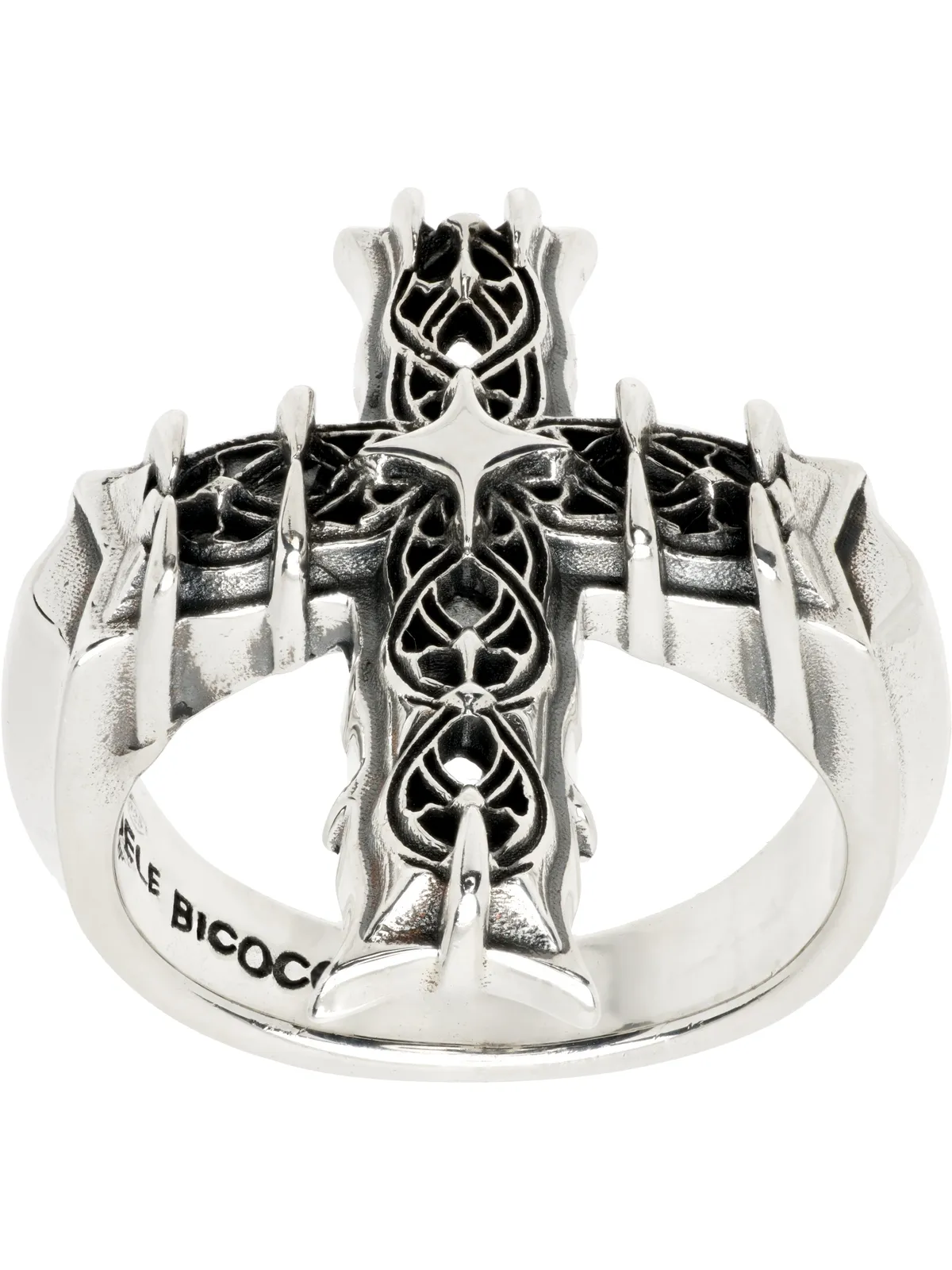 Emanuele Bicocchi Reissue Large Notre-Dame Cross リング - 画像1