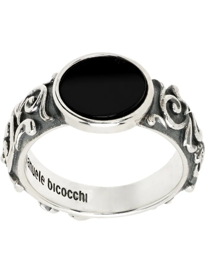 Emanuele Bicocchi Emanuele Bicocchi Arabesque Onyx シュバリエリングの商品画像
