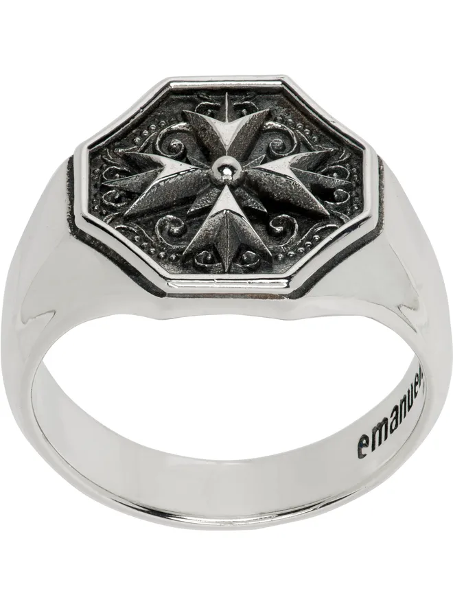 Emanuele Bicocchi Emanuele Bicocchi Crest シグネットリングの商品画像
