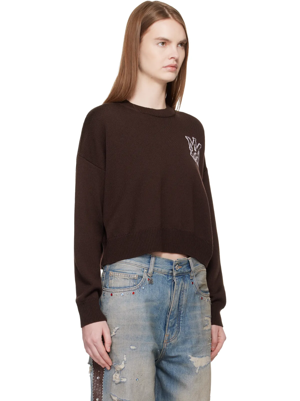 AMIRI MA クルーネックセーター - 画像2