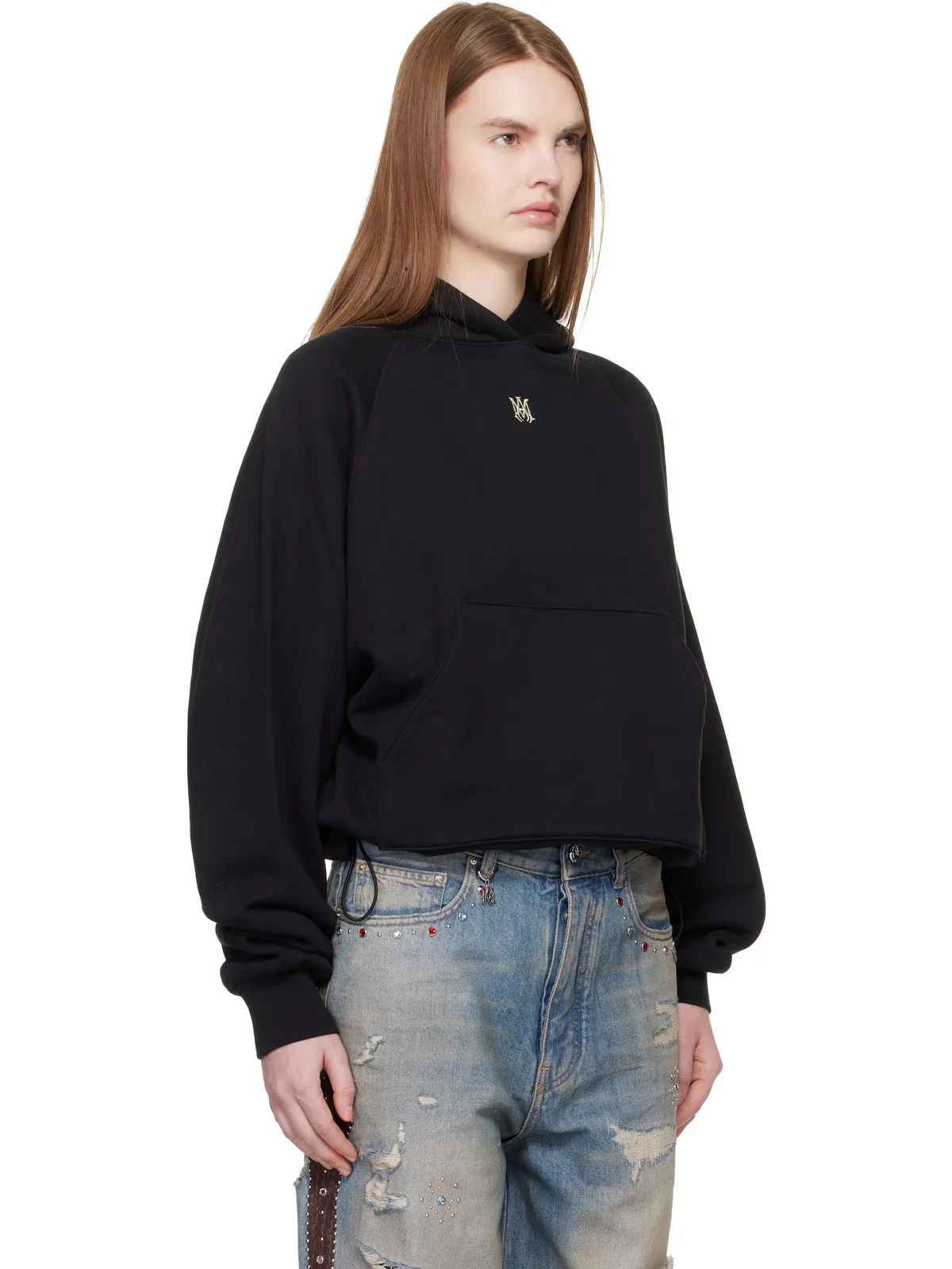 AMIRI MA Drop Shoulder フーディ - 画像2