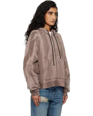 AMIRI Bones スタッズ ジップフーディ - サムネイル2
