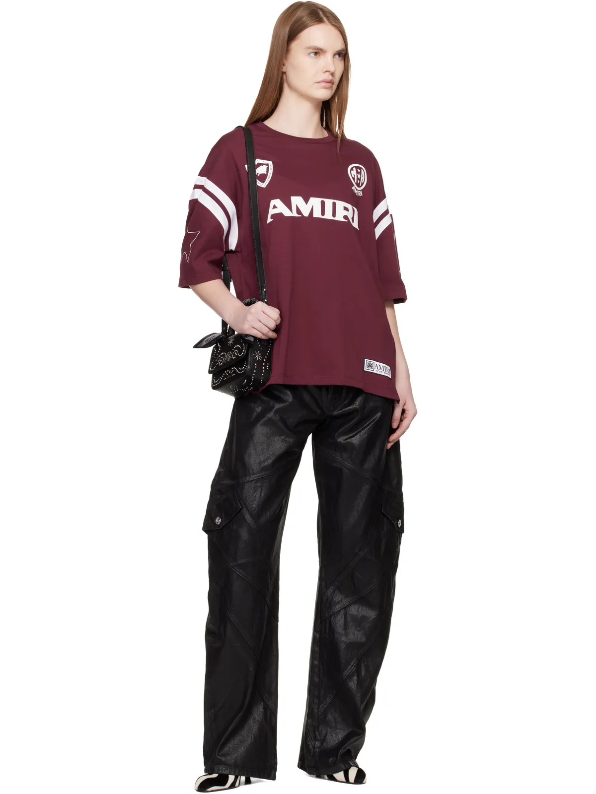 AMIRI マイクロ MA スタッズ バッグ - 画像4