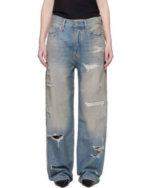 AMIRI Bones Studded ジーンズ - サムネイル1