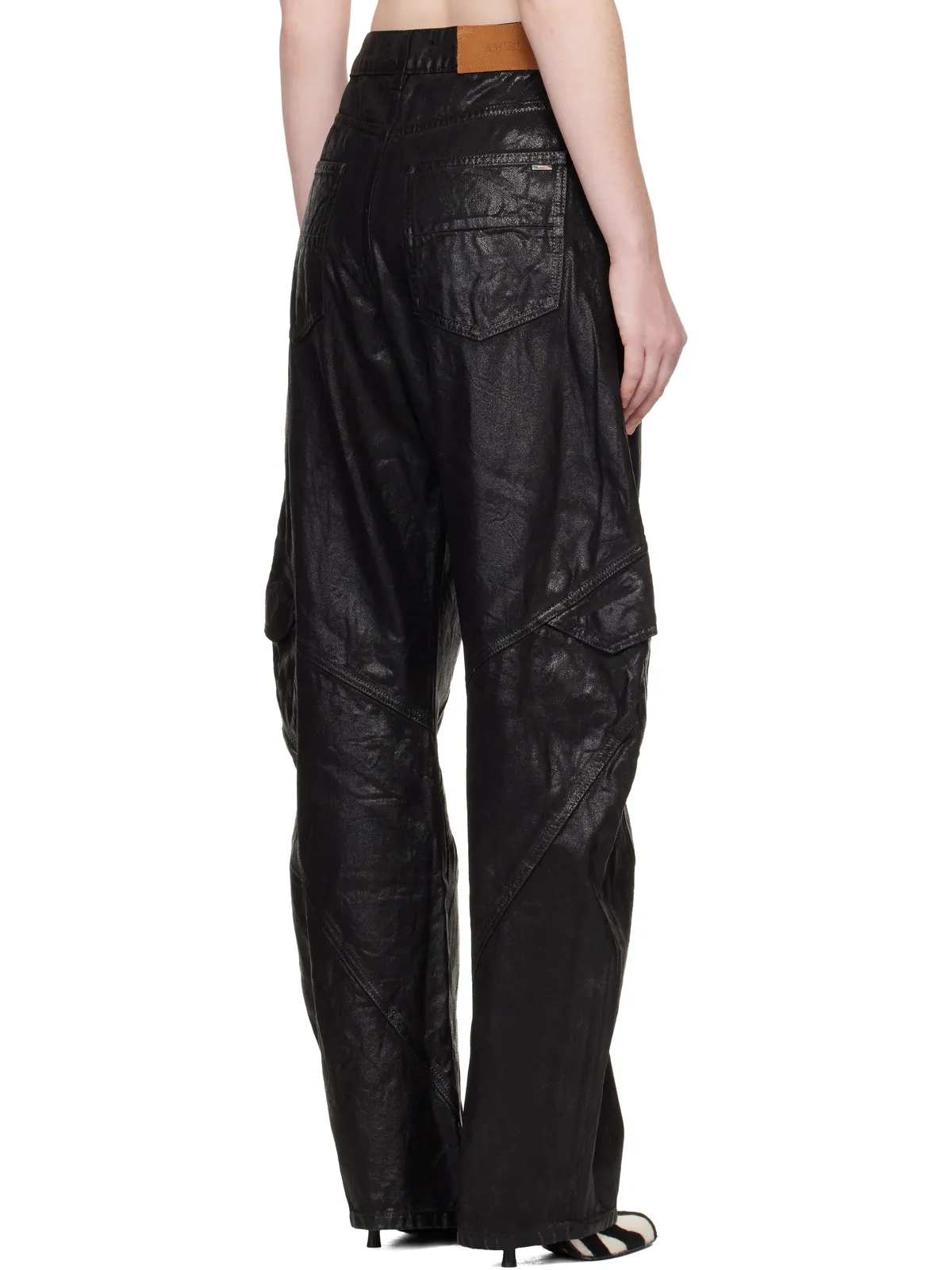 AMIRI Waxed Paneled ジーンズ - 画像3