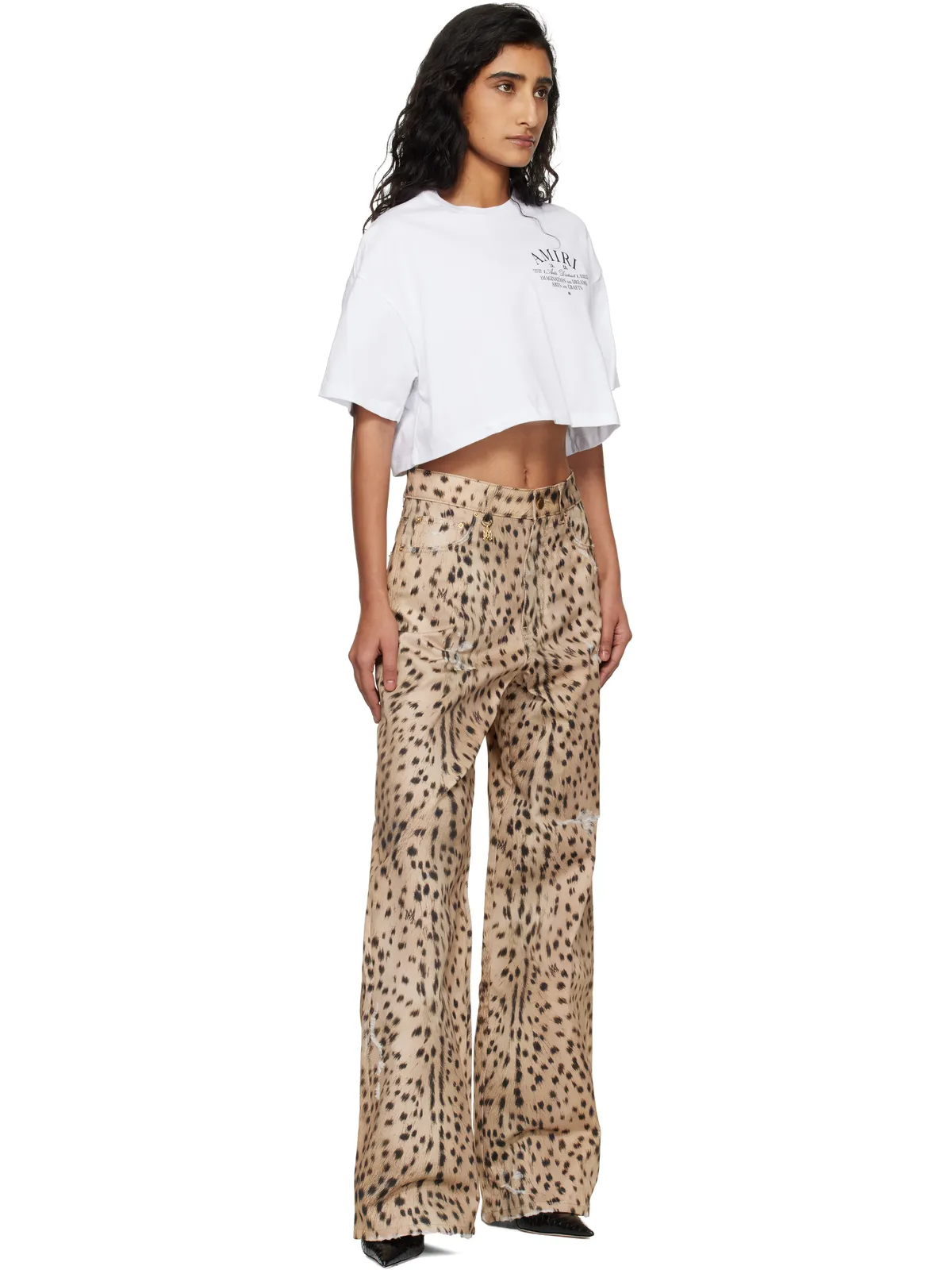 AMIRI Deer カーペンタージーンズ - 画像4