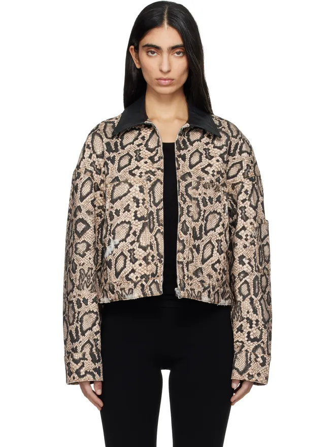 AMIRI AMIRI スネーク デニムジャケットの商品画像