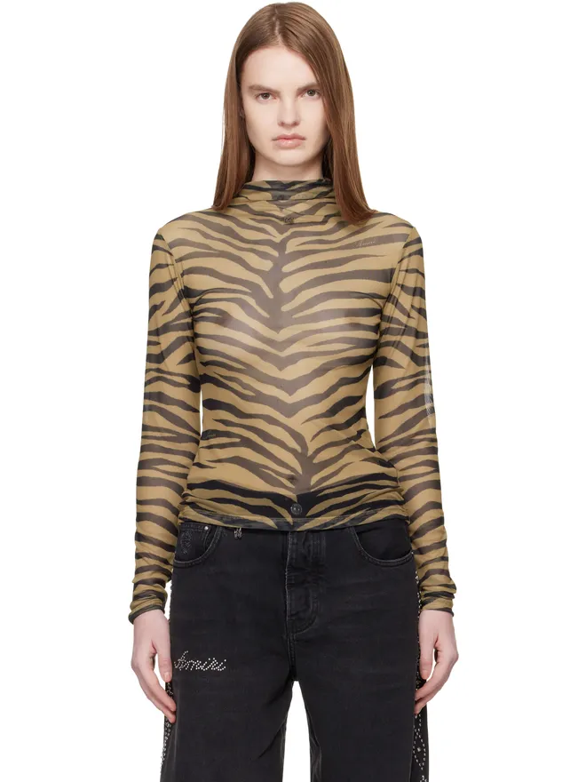 AMIRI AMIRI Zebra 長袖トップスの商品画像