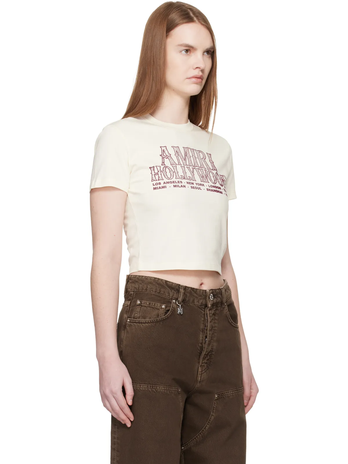 AMIRI 'AMIRI Hollywood' ベビーTシャツ - 画像2