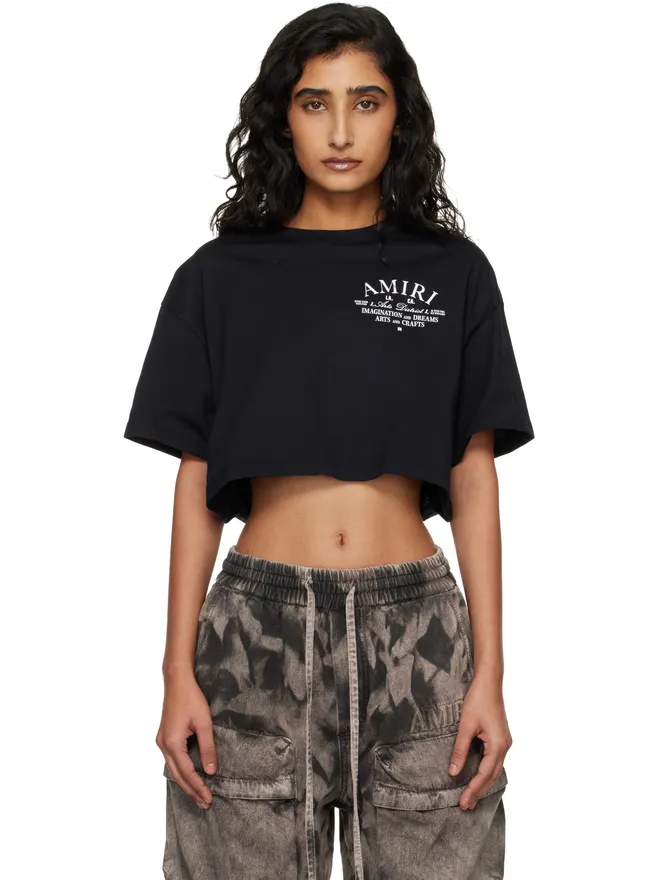 AMIRI AMIRI Arts District クロップド Tシャツの商品画像
