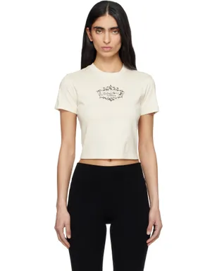 AMIRI 'Chateau' Crest ベビーTシャツ - サムネイル1