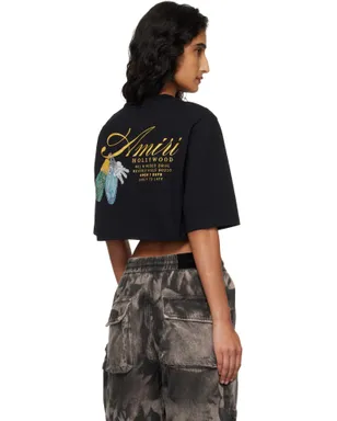 AMIRI Chateau Keys クロップド Tシャツ - サムネイル3