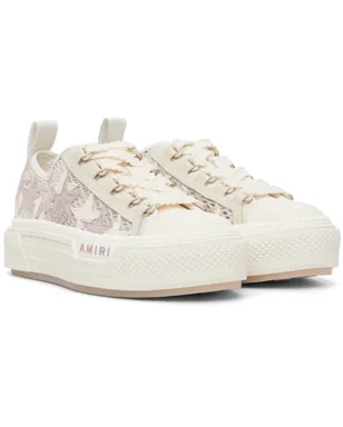 AMIRI Mesh Stars Court ローカットスニーカー - サムネイル4