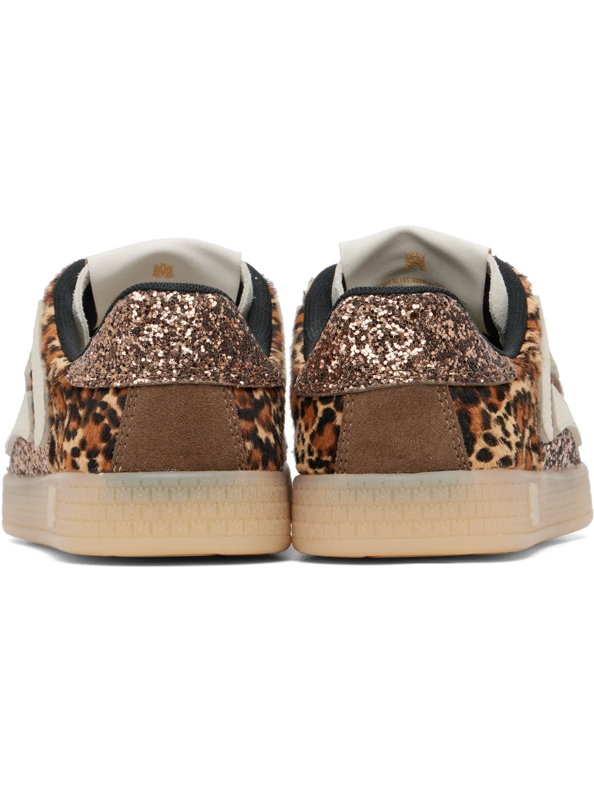 AMIRI Leopard Pacific Bones スニーカー - 画像2