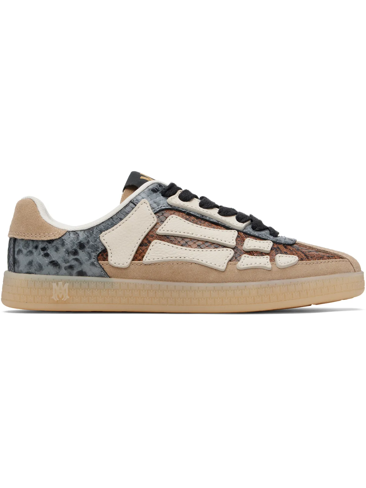 AMIRI Snake Pacific Bones スニーカー - 画像1