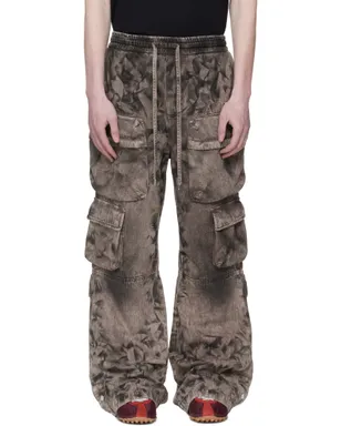AMIRI グレー ウォッシュド カーゴジーンズ - サムネイル1