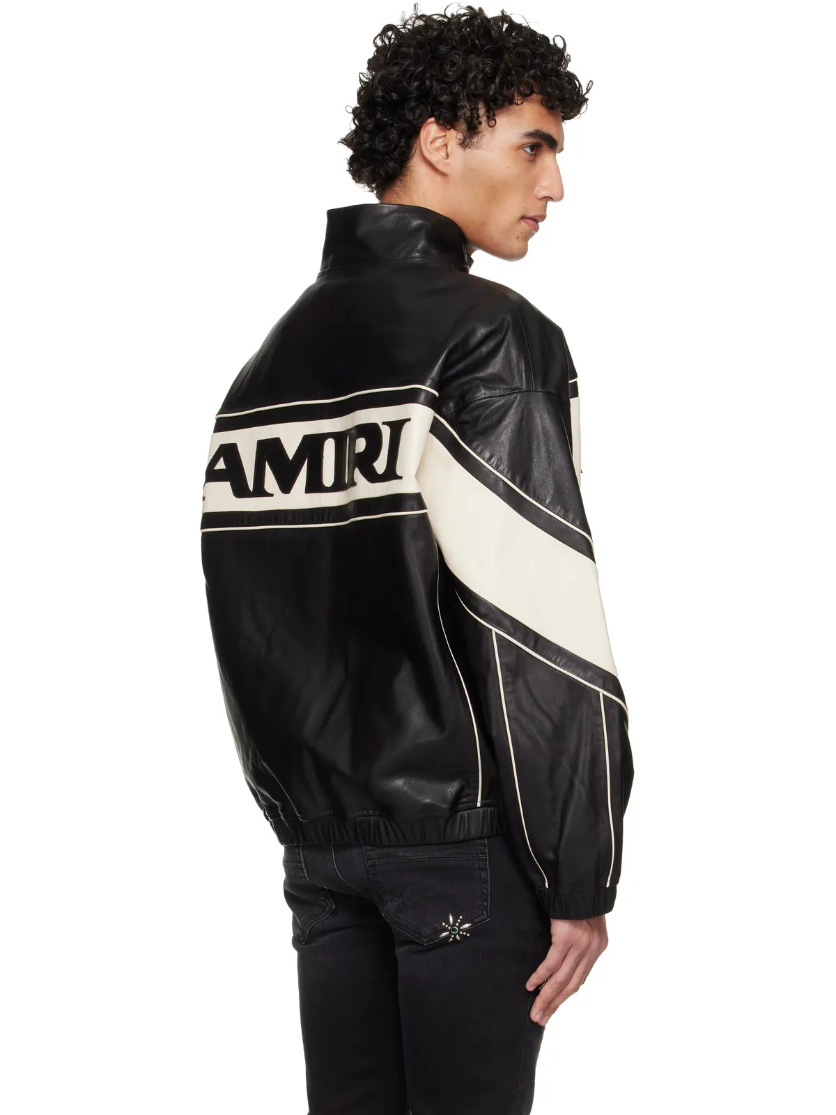 AMIRI 'AMIRI' Sport レザージャケット - 画像3