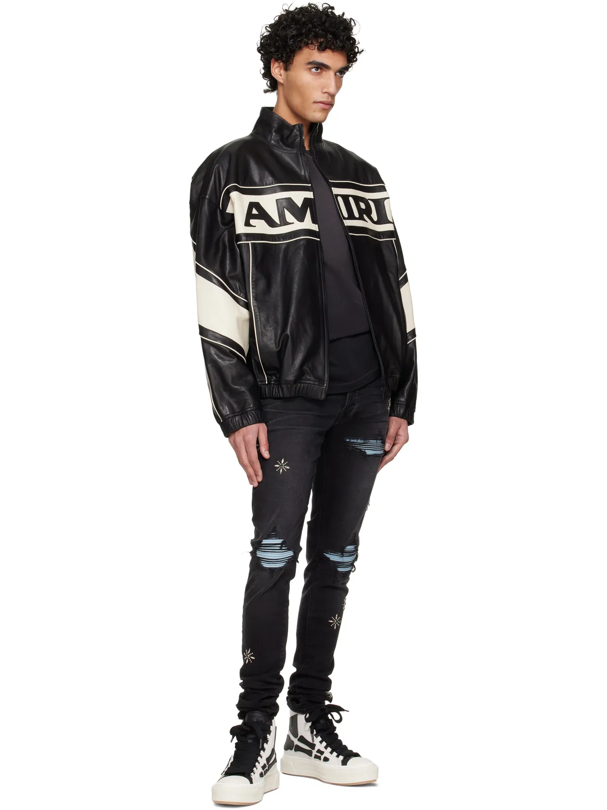 AMIRI 'AMIRI' Sport レザージャケット - 画像4