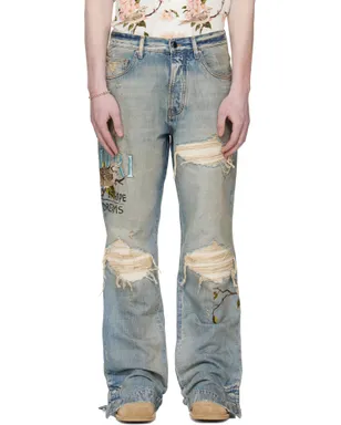 AMIRI Chateau MX1 Straight フレアジーンズ - サムネイル1