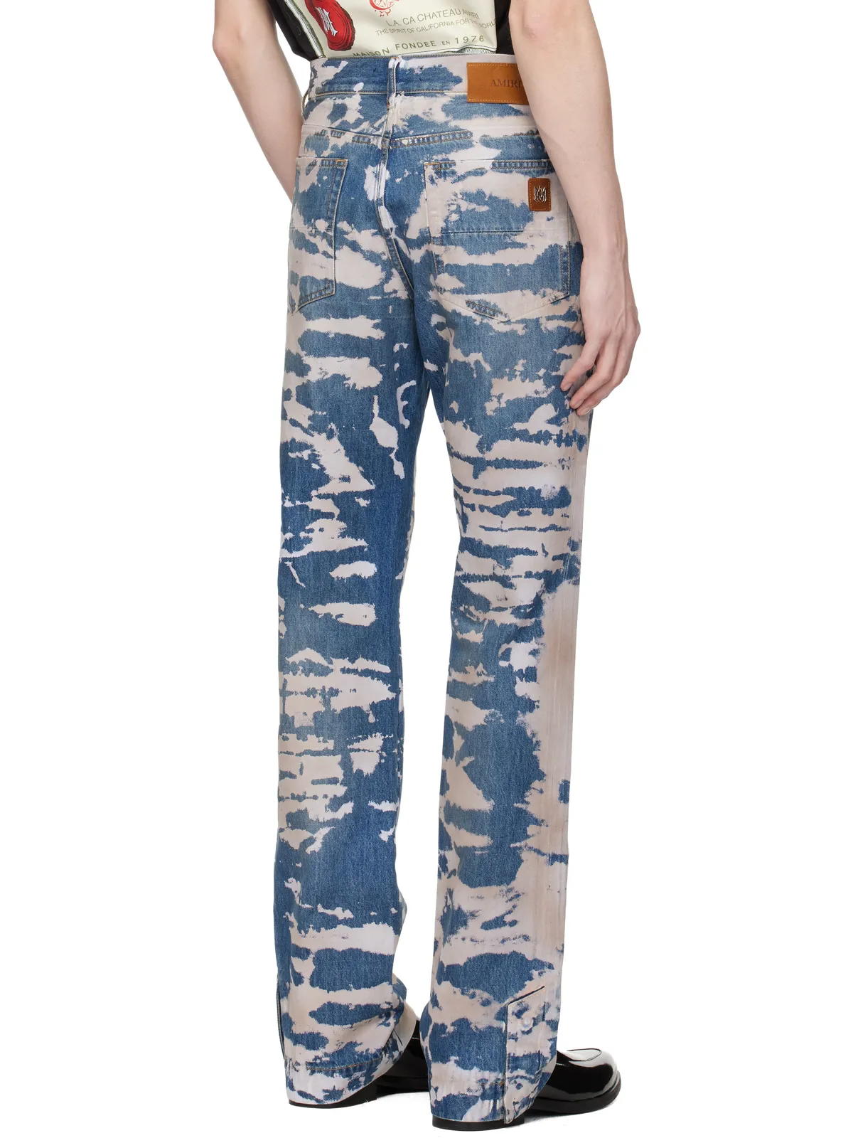 AMIRI Bleached Straight フレアジーンズ - 画像3