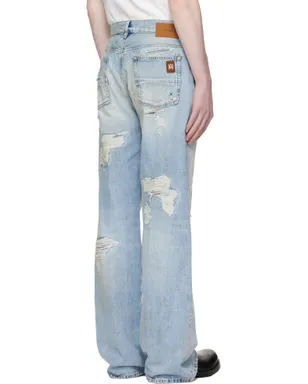 AMIRI ディストレス ブーツカット ジーンズ - サムネイル3