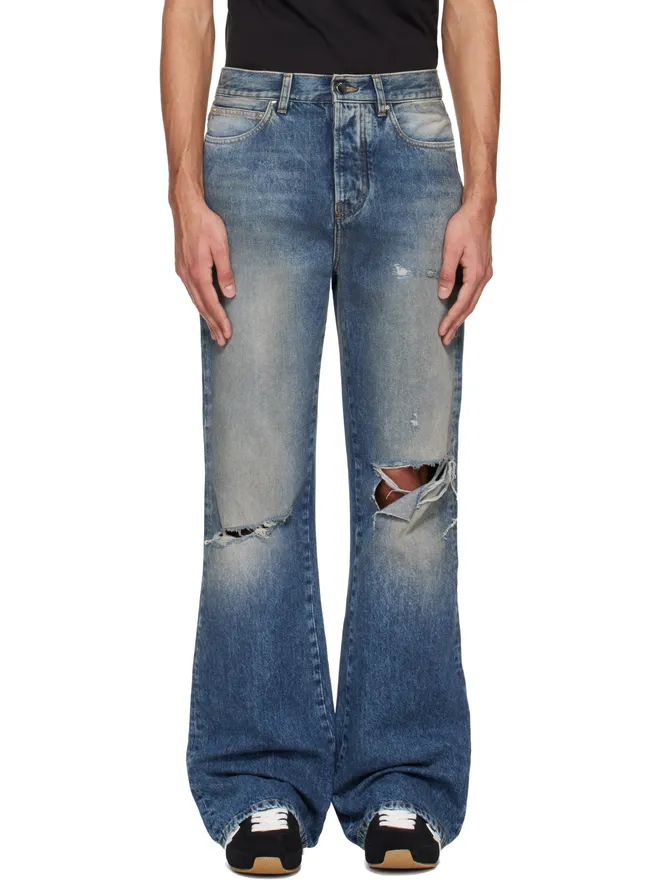 AMIRI AMIRI Slashed ブーツカット ジーンズの商品画像