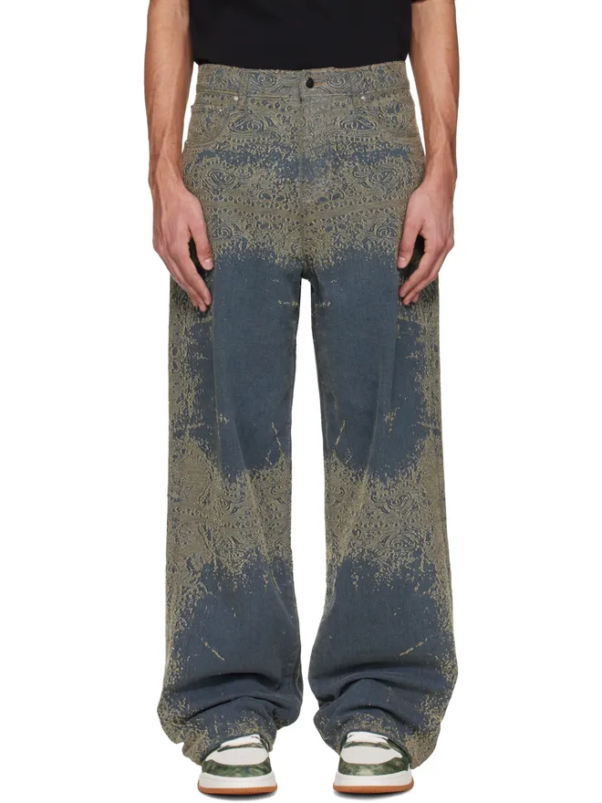 AMIRI AMIRI Faded Bandana バギージーンズの商品画像