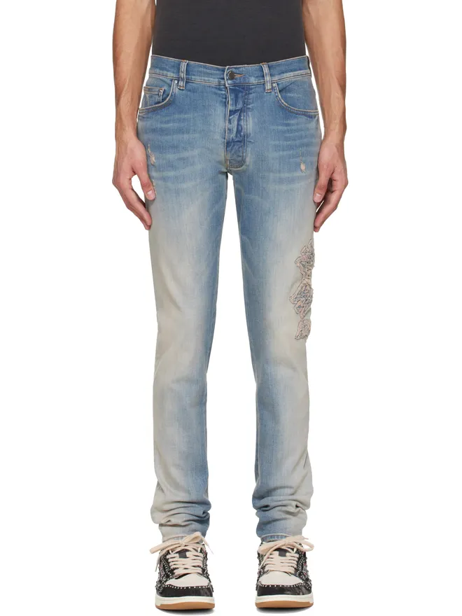 AMIRI AMIRI MA Quad Applique スキニージーンズの商品画像