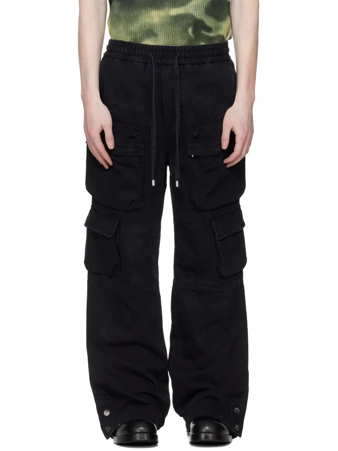 AMIRI AMIRI ブラック カーゴジーンズの商品画像