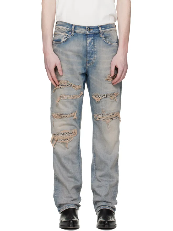 AMIRI AMIRI Snake Stud スリムジーンズの商品画像
