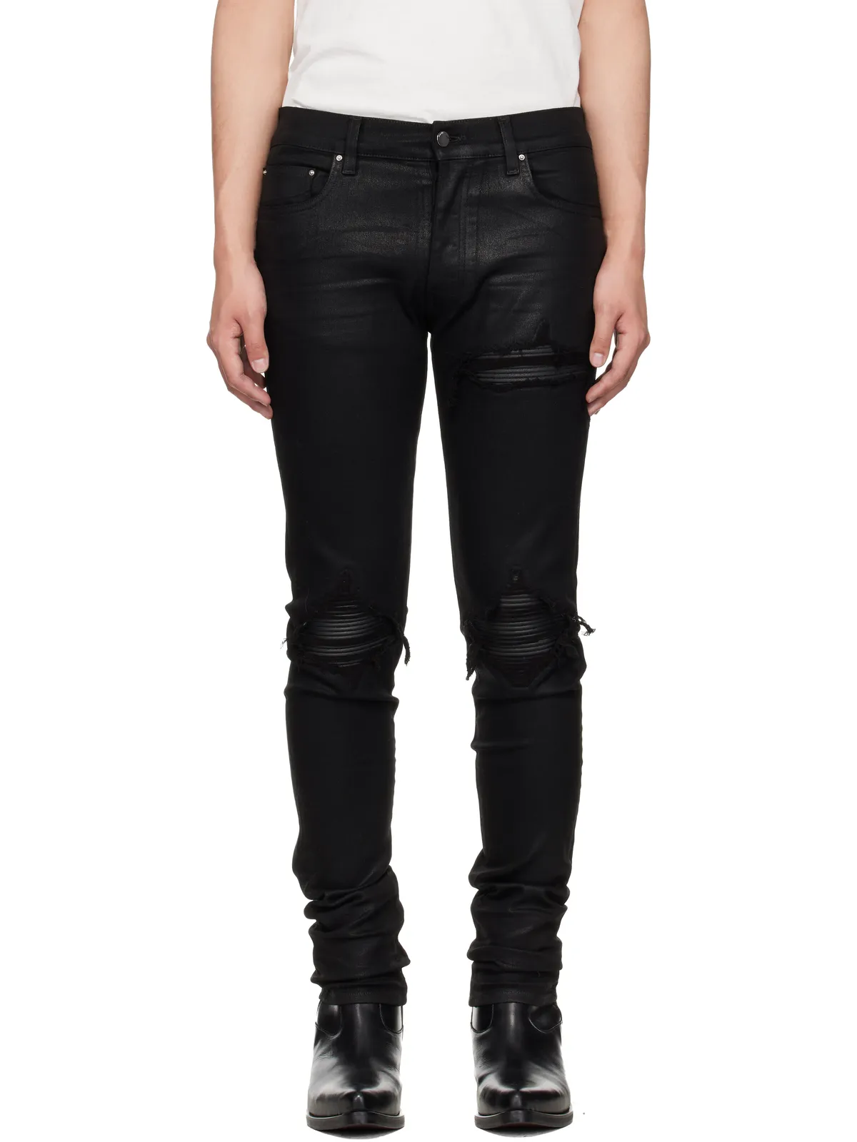 AMIRI Wax MX1 ジーンズ - 画像1