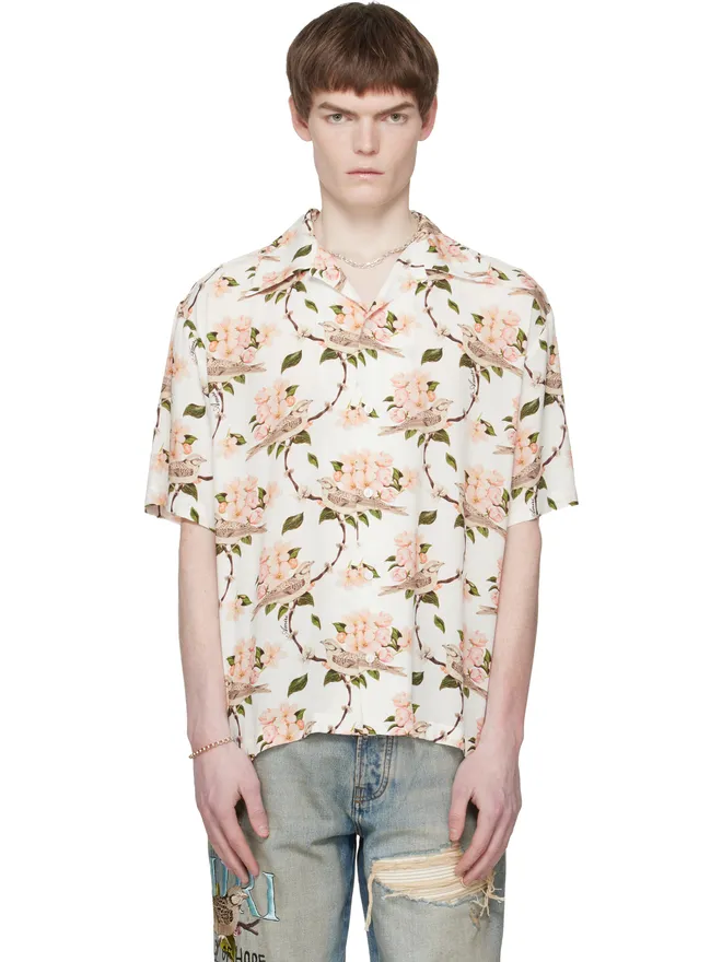 AMIRI AMIRI Sparrow オーバーサイズ キャンプシャツの商品画像
