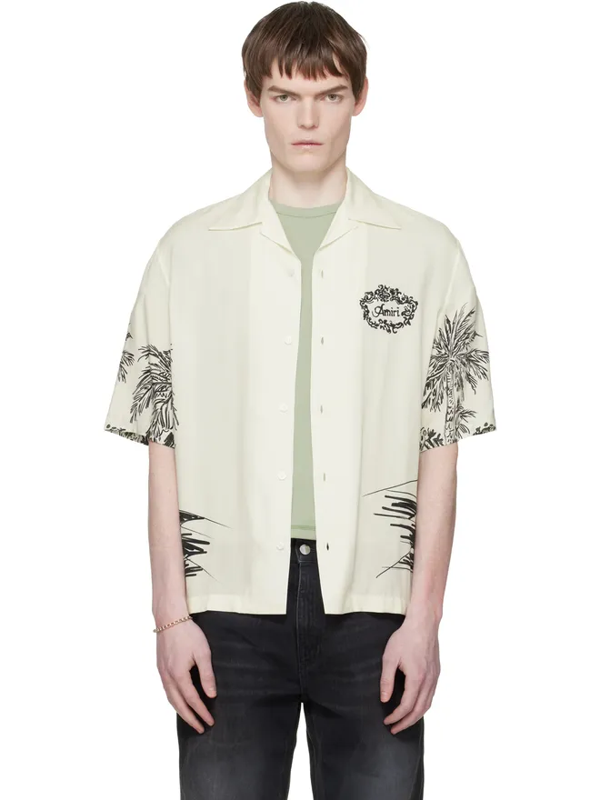 AMIRI AMIRI Chateau Sketch キャンプシャツの商品画像