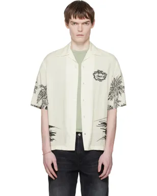 AMIRI Chateau Sketch キャンプシャツ - サムネイル1