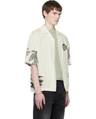 AMIRI Chateau Sketch キャンプシャツ - サムネイル2